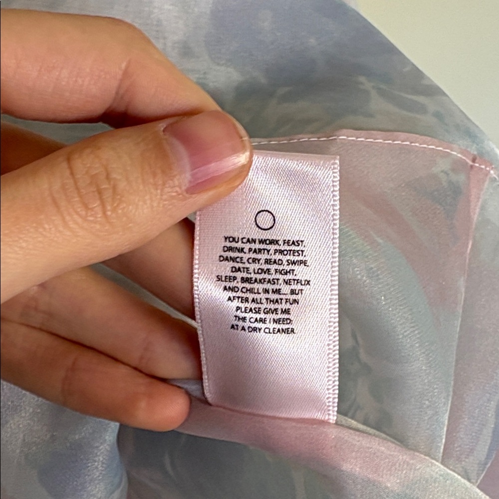 Selkie The Watercolor Rosebud Dress Small - Picture 6 of 8